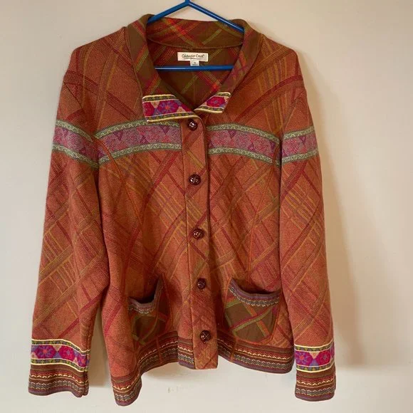 Button up Sweater Jacket - Picture 3 of 3